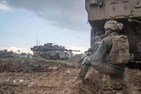 לוחמי צה״ל פועלים במרחב חאן יונס בדרום רצועת עזה (צילום: דובר צה״ל)