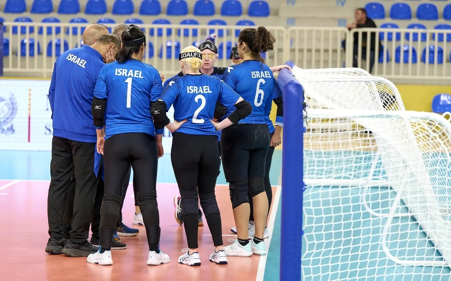 נבחרת הנשים של ישראל בכדורשער באליפות אירופה (צילום: איגוד הכדורשער האירופי)