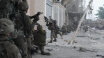 פעילות כוחות מיוחדים של צה״ל בלב העיר חאן יונס ברצועה (צילום: דובר צה״ל)