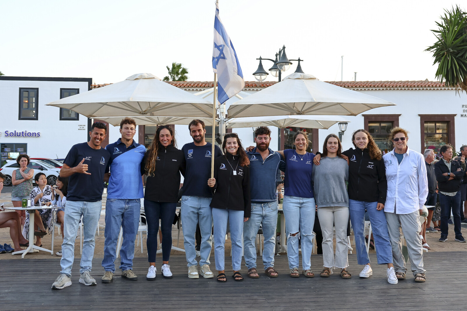 נבחרת הגלישה הישראלית באליפות העולם ב-IQ פויל (צילום: sailing energy/iq foil class)