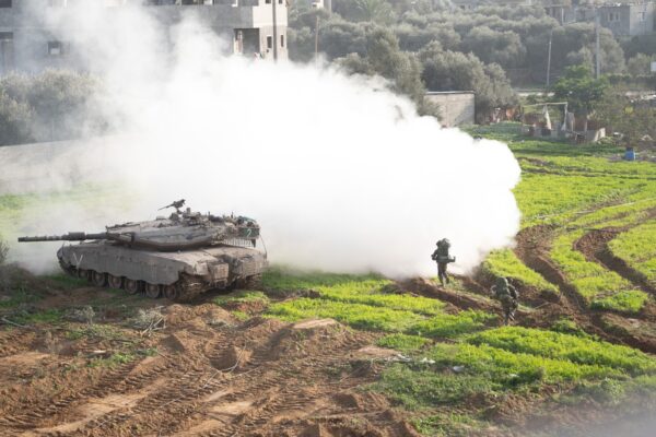 פעילות צה"ל במרחב ח'אן יונס (צילום: דו"צ)