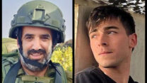 רס"ל (במיל') ניצן שסלר (מימין) ורס"ם (במיל') נועם אשרם (צילומים: דובר צה"ל)