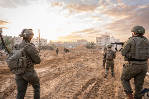 כוחות צה"ל ברצועת עזה (צילום: דובר צה"ל)