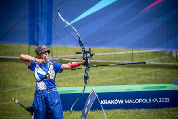 הקשתית מיכאלה משה במשחקים האירופיים. "תמיד הייתה לי הרגשה גם אני רוצה להגיע לאולימפיאדה"
(צילום: World archery Europe)