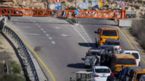 זירת פיגוע הירי בבנימין (צילום: פלאש 90)