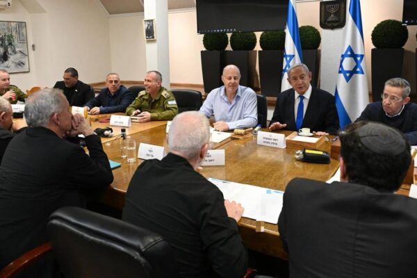 ישיבת קבינט המלחמה (צילום ארכיון: חיים צח, לע״מ)