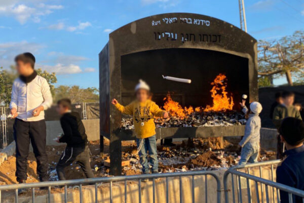 הילולת הבבא סאלי בנתיבות (צילום: יהל פרג')