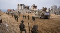 כוחות צה"ל סמוך לחוף הים ברצועת עזה (צילום ארכיון: דובר צה"ל)
