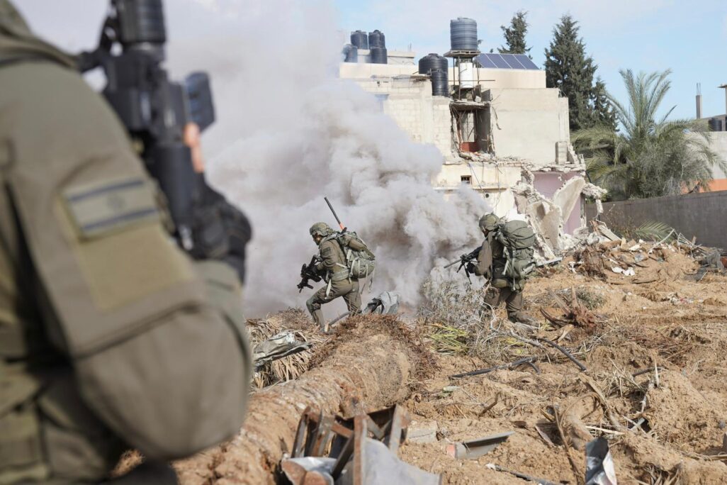 פעילות כוחות צה"ל ברצועת עזה (צילום: דובר צה"ל)