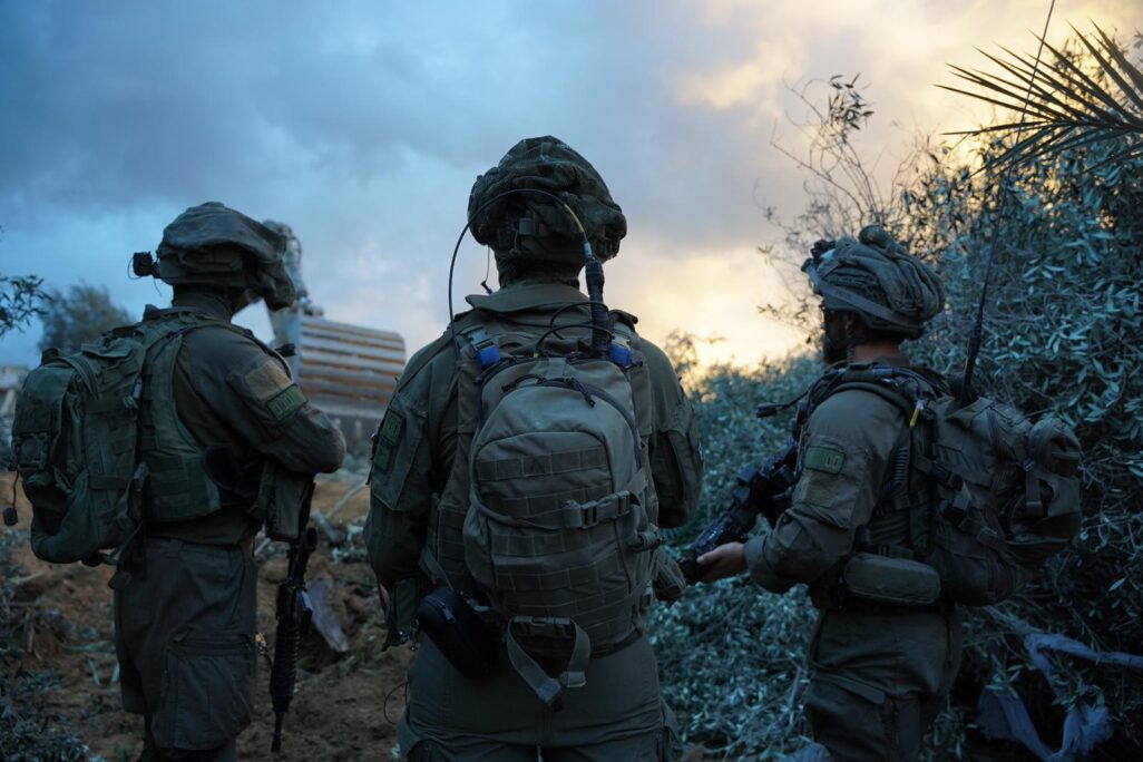 לוחמי צה"ל ברצועת עזה (צילום: דובר צה"ל)