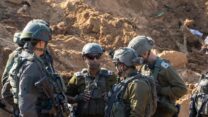 כוח צה"ל בדרג׳ תופאח (צילום: דובר צה"ל)