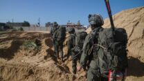 לוחמי צה"ל ברצועת עזה (צילום: דובר צה"ל)