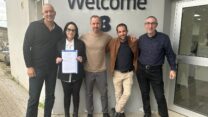 מעמד חתימת ההסכם הקיבוצי בבזק אונליין (צילום: דוברות ההסתדרות)