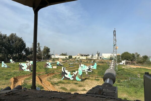 מתחם אימונים של החמאס בח'אן יונס (צילום: דובר צה"ל)