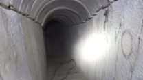 מנהרת חמאס ברצועת עזה (צילום ארכיון: דובר צה"ל)