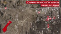 סדנאות ייצור אמל"ח שהושמדו בצפון רצועת עזה (צילום: דובר צה"ל)