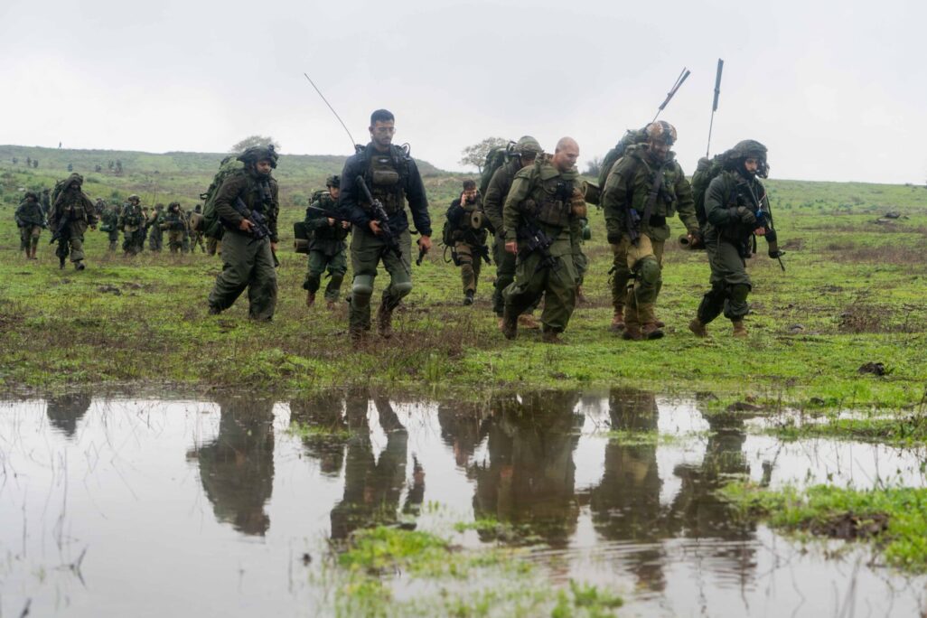 כוחות צה"ל בגבול הצפון (צילום: דובר צה"ל)