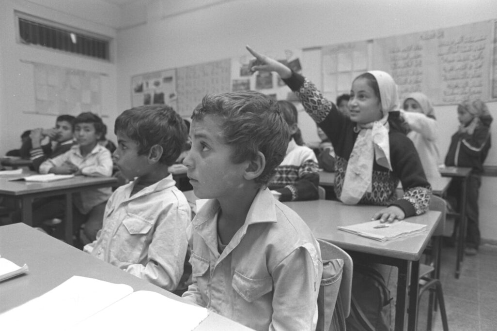 ילדים בדואים בבית ספר ברהט, מתוך הסרט "חלום בדואי" (צילום: יח"צ)