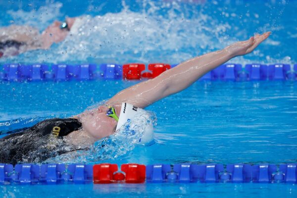 אנסטסיה גורבנקו באליפות העולם בשחייה (צילום: סימונה קסטרווילארי, איגוד השחייה)