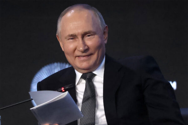 ולדימיר פוטין, נשיא רוסיה (צילום: Photo by Contributor/Getty Images)