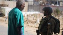פעילות צה"ל בבית החולים נאסר בחאן יונס (צילום: דובר צה"ל)