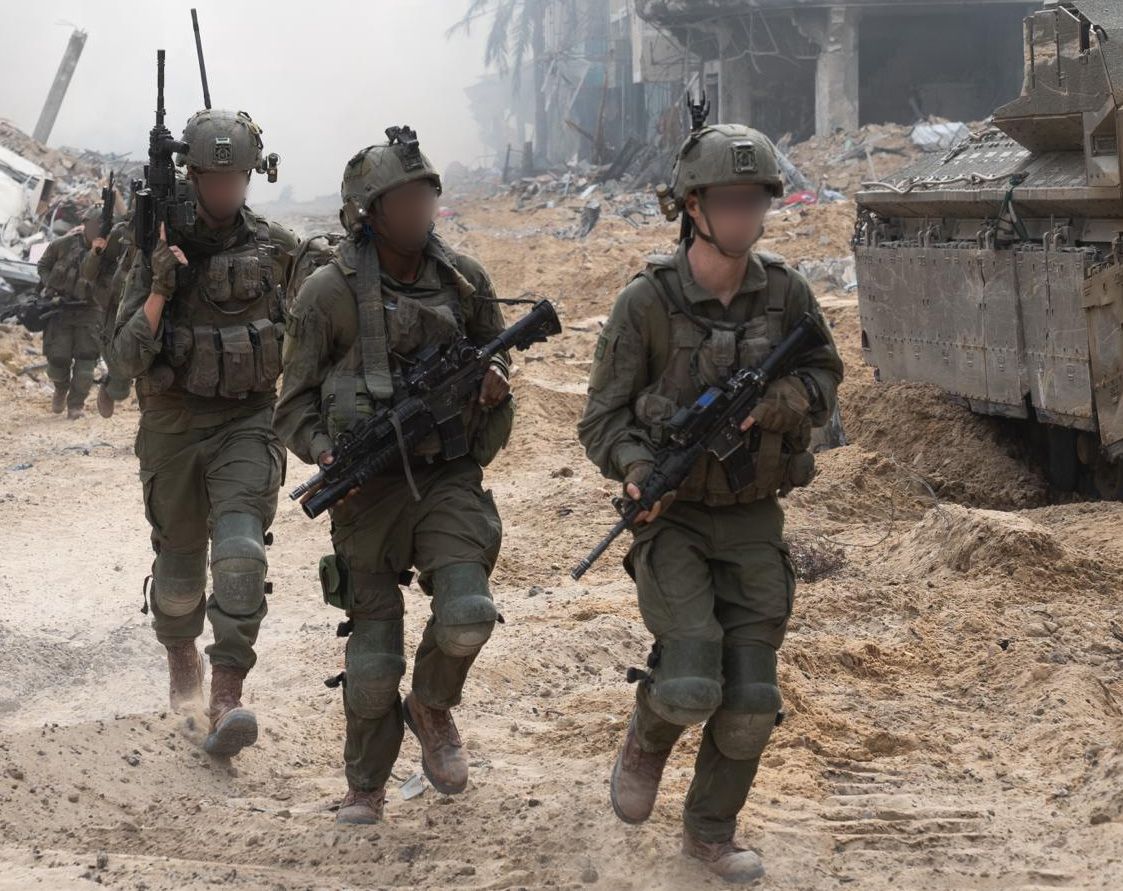 לוחמי צה"ל פועלים ברצועה (צילום: דובר צה"ל)