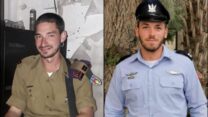 רס"ן יפתח שחר ז"ל (מימין) וסרן איתי סיף ז"ל. נפלו בקרב בצפון רצועת עזה (צילום: דובר צה"ל)