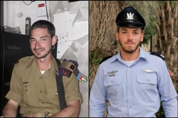 רס"ן יפתח שחר ז"ל (מימין) וסרן איתי סיף ז"ל. נפלו בקרב בצפון רצועת עזה (צילום: דובר צה"ל)
