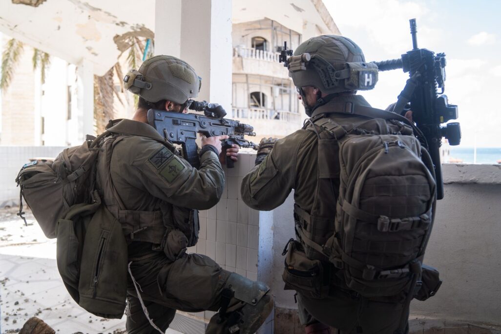 לוחמי צה"ל ברצועת עזה (צילום: דובר צה"ל)