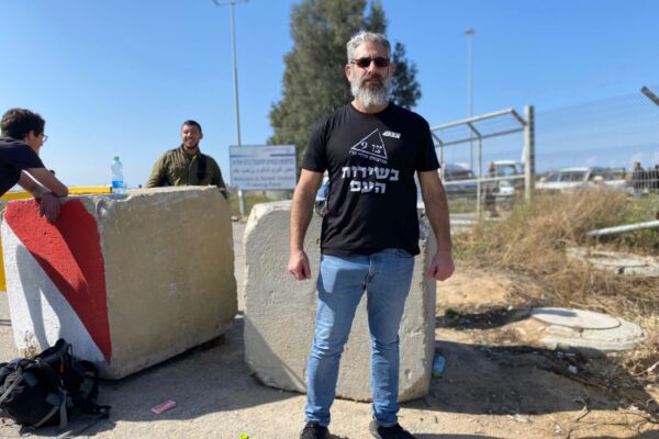 יונתן בלום בכרם שלום (צילום: יהל פרג')