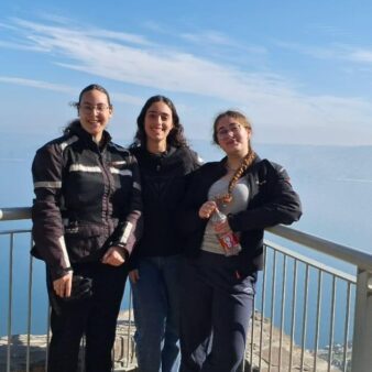 היילין ליאור ומעיין ממשגב עם (צילום: אלבום פרטי)