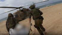 פלגת הפינוי של צק"ח 7 (צילום: דובר צה"ל)