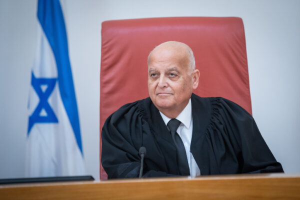 שופט בית המשפט העליון לשעבר סלים ג׳ובראן (צילום: יונתן זינדל/ פלאש90)