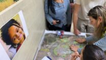 מתנדבים שהשתתפו בחיפושים אחרי היימנוט קסאו בצפת (צילום: דוד טברסקי)