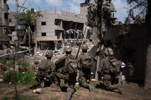 פעילות כוח צה"ל ברצועה (צילום: דובר צה"ל)