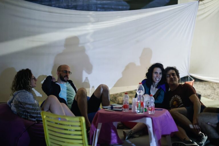 The last picture of Jenny and Shlomi Sividia and their partners taken at Nova. (Photo: Ido Divri, compliments of Nova)