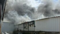 נזק עקב הנפילות בגליל העליון (צילום: המועצה האזורית מרום הגליל)