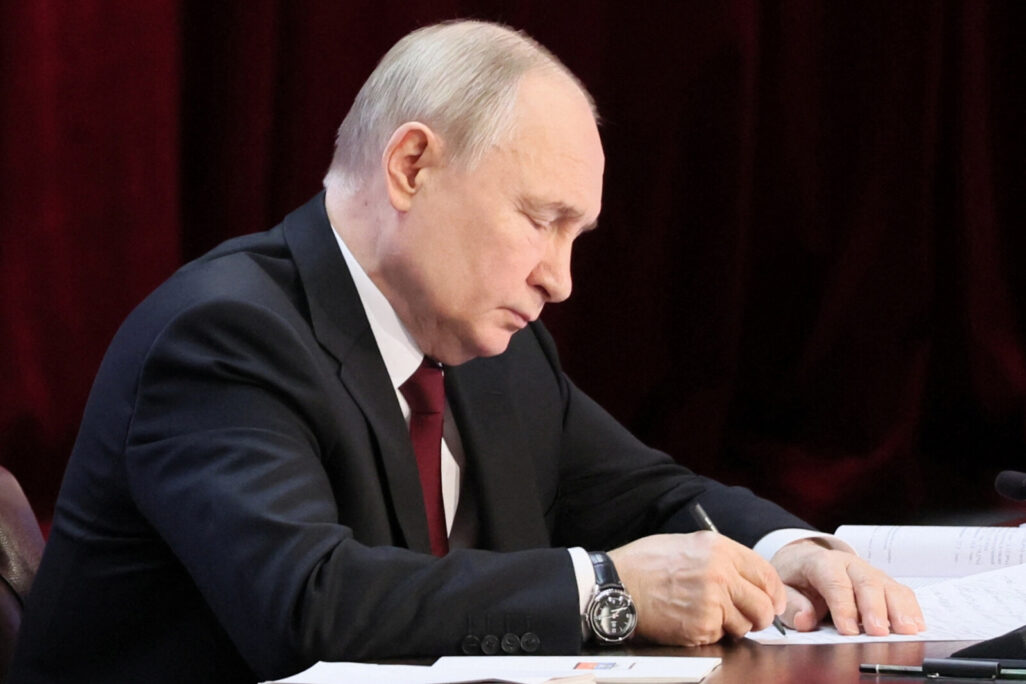 נשיא רוסיה ולדימיר פוטין (צילום: Sputnik/Sergei Savostyanov/Kremlin via REUTERS) נשיא רוסיה ולדימיר פוטין (צילום: Sputnik/Sergei Savostyanov/Kremlin via REUTERS)