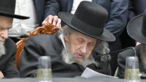 הרב דב לנדו, מנהיג הציבור הליטאי (צילום: פנחס עמנואל)