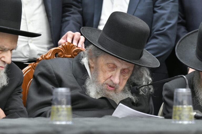 הרב דב לנדו, מנהיג הציבור הליטאי (צילום: פנחס עמנואל)
