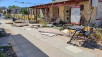 שכונת הצעירים בכפר עזה לאחר טבח 7 באוקטובר (צילום: אושרה לרר שייב)