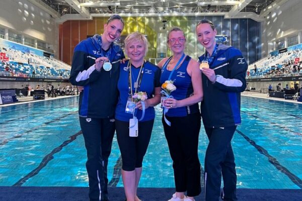 שחייה אמנותית: מדליית זהב לשלי בובריצקי ואריאל נשיא בגביע העולם בסין