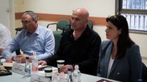 ח"כ אפרת רייטן, משה דוידוביץ' וח"כ אליהו רביבו (צילום: דוד טברסקי)