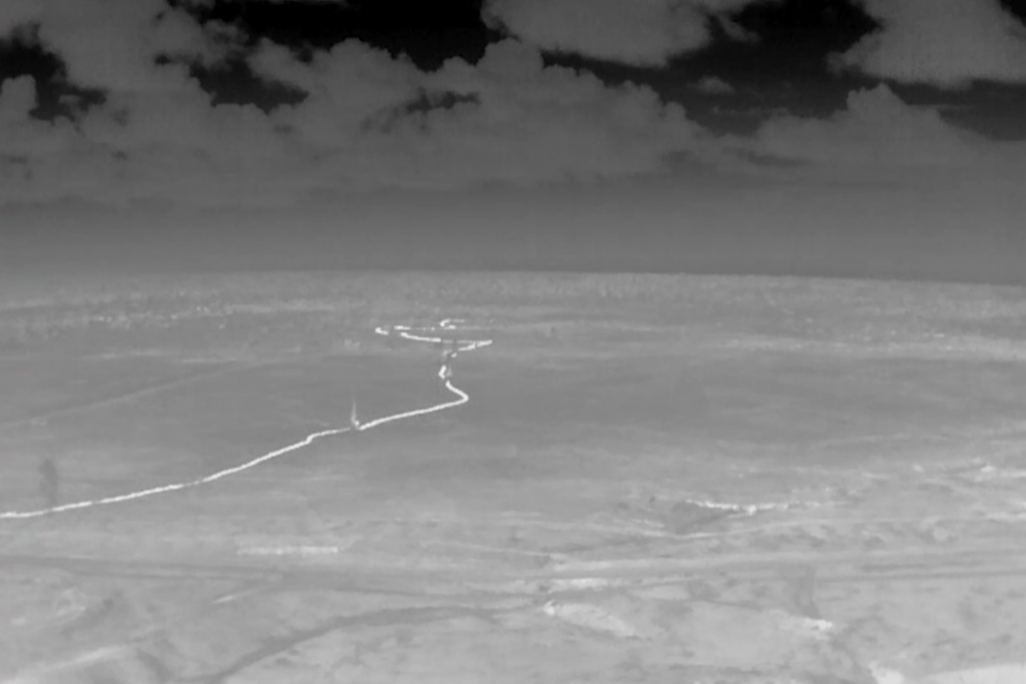 מנהרת חמאס שהושמדה (צילום: דובר צה"ל)
