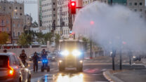 עימותים בין מפגינים לשוטרים לאחר הפגנה מול הכנסת (צילום: חיים גולדברג/פלאש90)