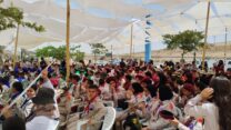 ילדים ונוער באירוע צעדת האחדות בנגב (צילום: יניב שרון)