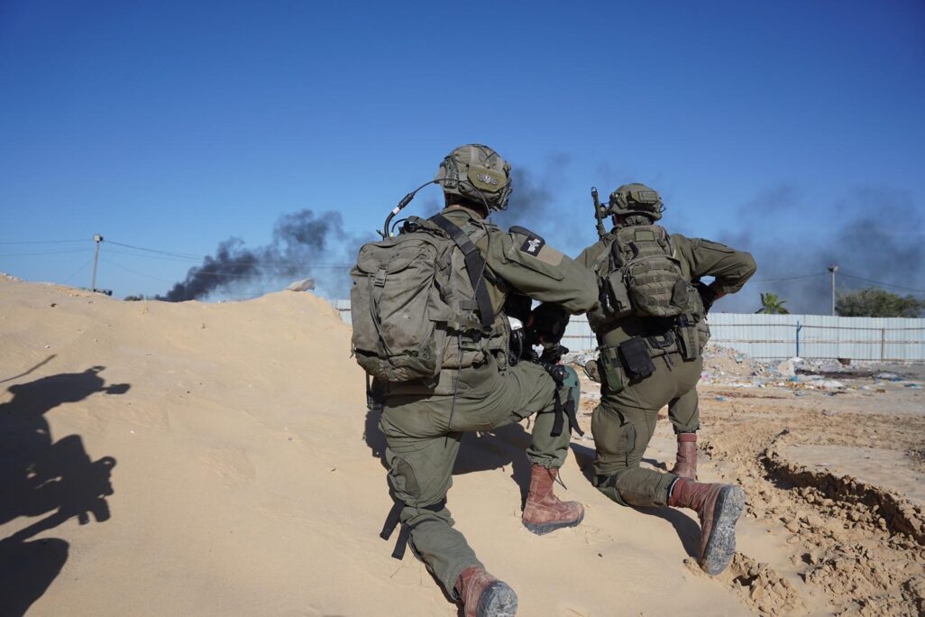 פעילות כוחות צה"ל ברצועת עזה (צילום: דובר צה"ל)