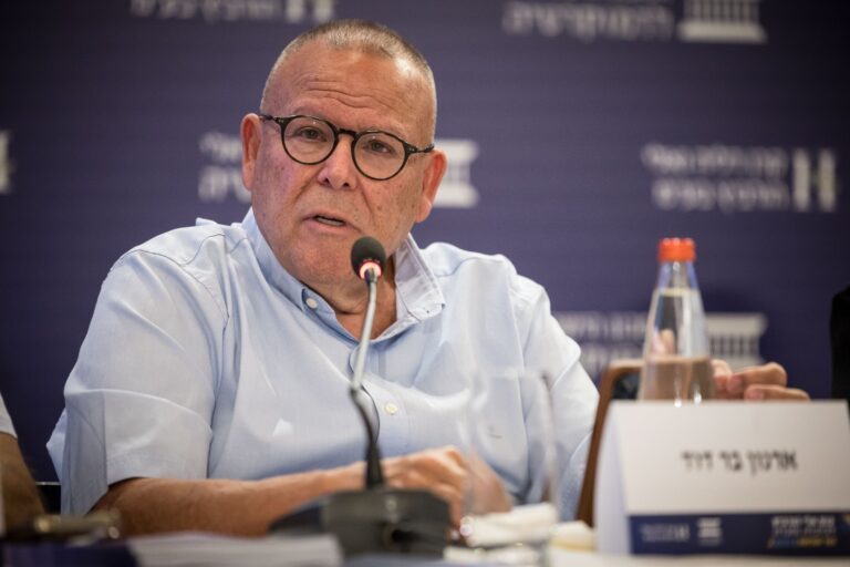 יו"ר ההסתדרות ארנון בר-דוד (צילום: עודד קרני)