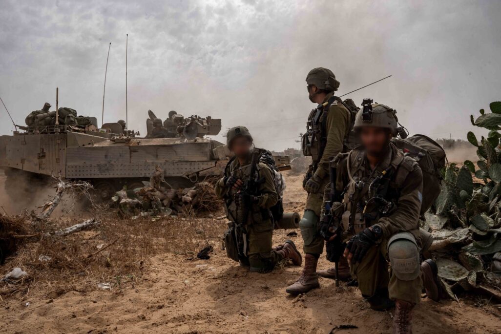 לוחמי צה"ל ברצועת עזה (צילום: דובר צה"ל)