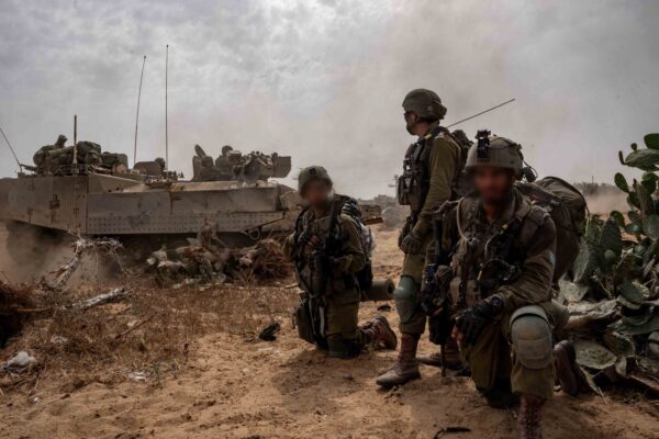 לוחמי צה"ל ברצועת עזה (צילום: דובר צה"ל)